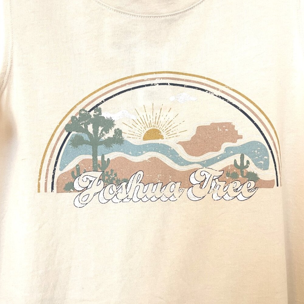 Joshua Tree Tank Top C&C California Small NWT Graphic Print - Picture 2 of 7